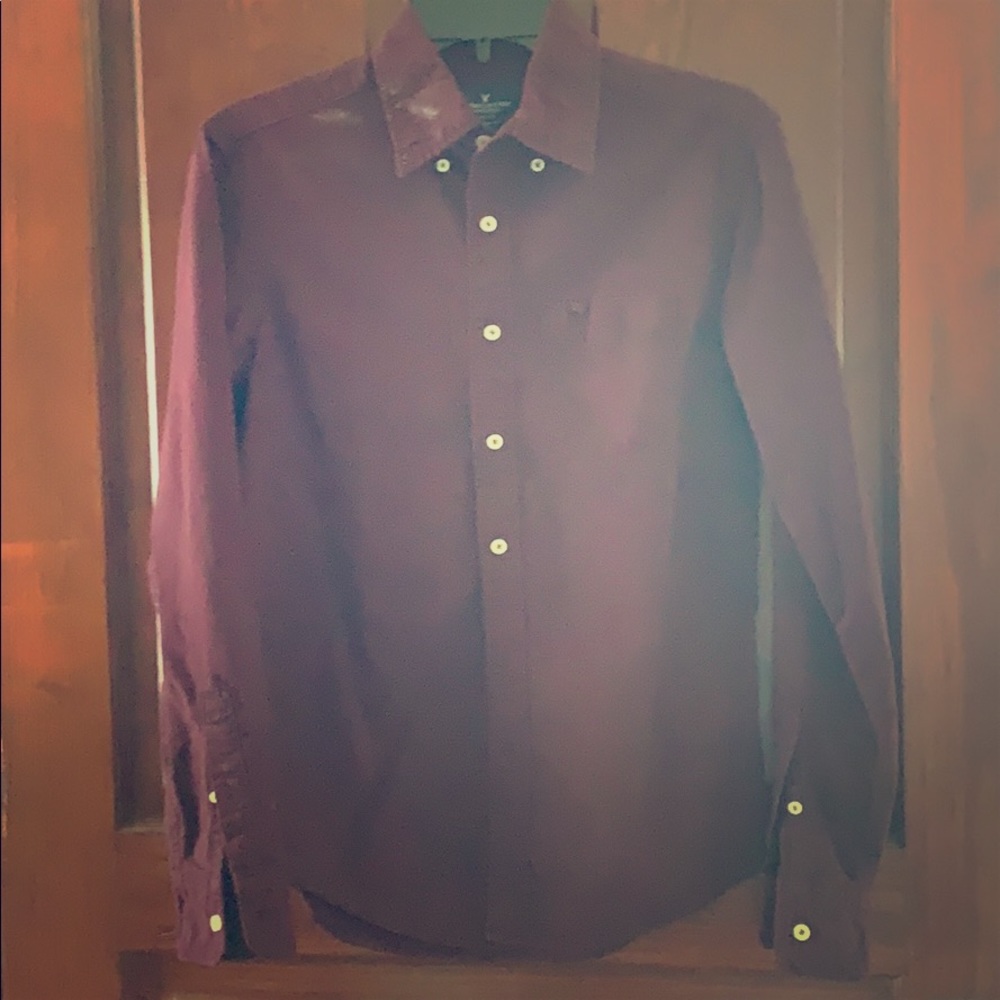 Purple Button Down